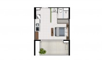 London SP Residence - Studio 2 dorm - 64 m2