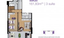 Vila Nova Luxury Home - Duplex - 161,83 m2 - 3 dorms - 3 suítes