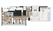 Design Art Jardins   - 407m2 - 6dorm. - 3suites - 5vagas