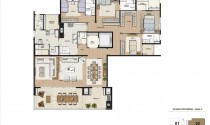 Delux Aclimação - Duplex - 388 m2 - 4 dorms - 4 suítes - 4 vagas