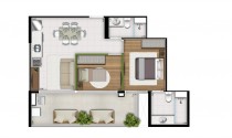 London SP Residence - Studio 1 dorm - 35 m2