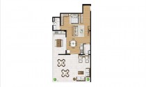 Home Boutique - 96m2 - 1dorm. - 1vaga