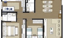 Voxy Ipiranga - 69,70m2 - 2dorm. - 1suite - 1vaga