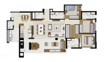 Somma Brooklin - 229m2 - 4dorms. - 3 vagas