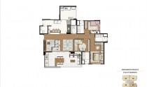 Gioia 124m2 - 3dorms - 3Suites - 3Vagas