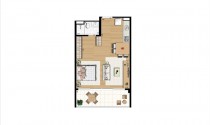 Home Boutique - 110m2 - 1dorm. - 1vaga