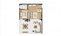 Home Boutique - 40m2 - 1dorm. - 1vaga