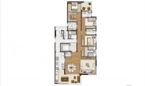 Vetrino Brooklin 165m2 - 4dorms - 3vagas