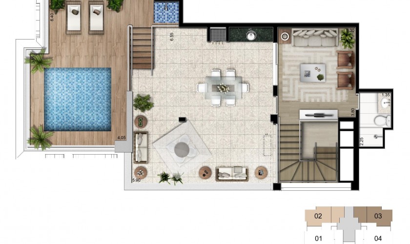 Legacy Vila Mariana - 113m2 - 3dorms. - 1suítes - 2vagas