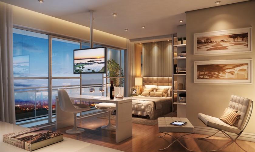 Home Boutique - 40m2 - 1dorm. - 1vaga