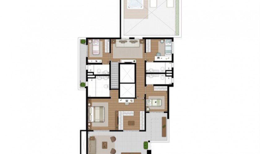 Tom 1102 Campo Belo - 220m2 - 4 dorm (4/suítes) - 4 ou 5 vagas