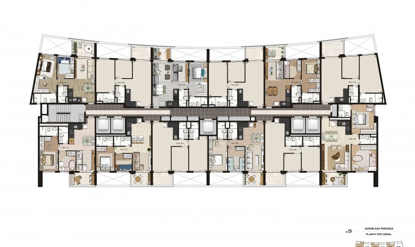 Time Jardim das Perdizes (Residencial) - 69m2 - 2 dorm - 1 suíte