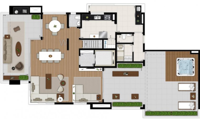 Tom 1102 Campo Belo - 220m2 - 4 dorm (4/suítes) - 4 ou 5 vagas