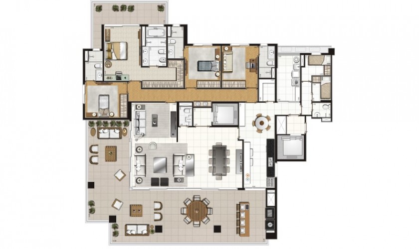 Acervo Pinheiros - 332m2 - 4 dorms (4/suítes)