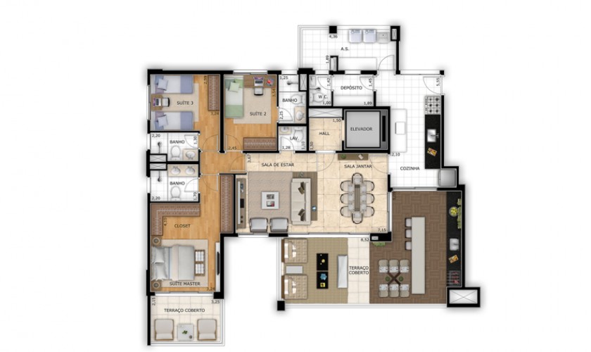 Splendor Vila Mariana - 163m2 - 4 dorm. - 2 suítes - 3 vagas