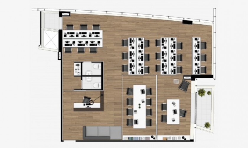 EZ Mark - 1.522m2 - 1 ou 2 vagas