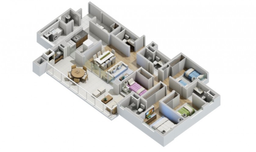 Somma Brooklin - 134m2  - 4dorms. - 2 vagas