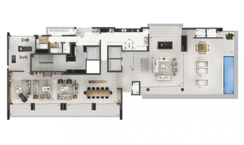 Desing Art Jardins   - 619m2 - 6dorm. - 3suites - 7vagas