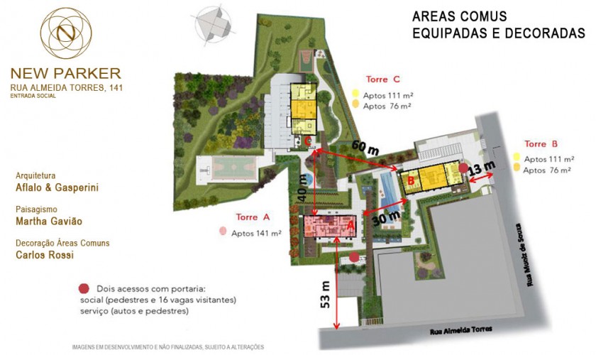 New Parker Aclimação - 76m2 - 1dorm - 1 suítes - 1 ou 2 vagas