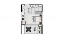 London SP Residence - Studio 2 dorm - 64 m2